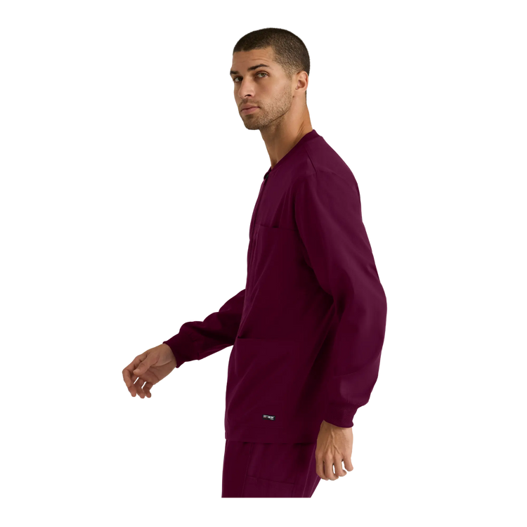 Mio - Chaqueta médica con cuello redondo - Hombre - Grey's Anatomy Stretch Grey's Anatomy 