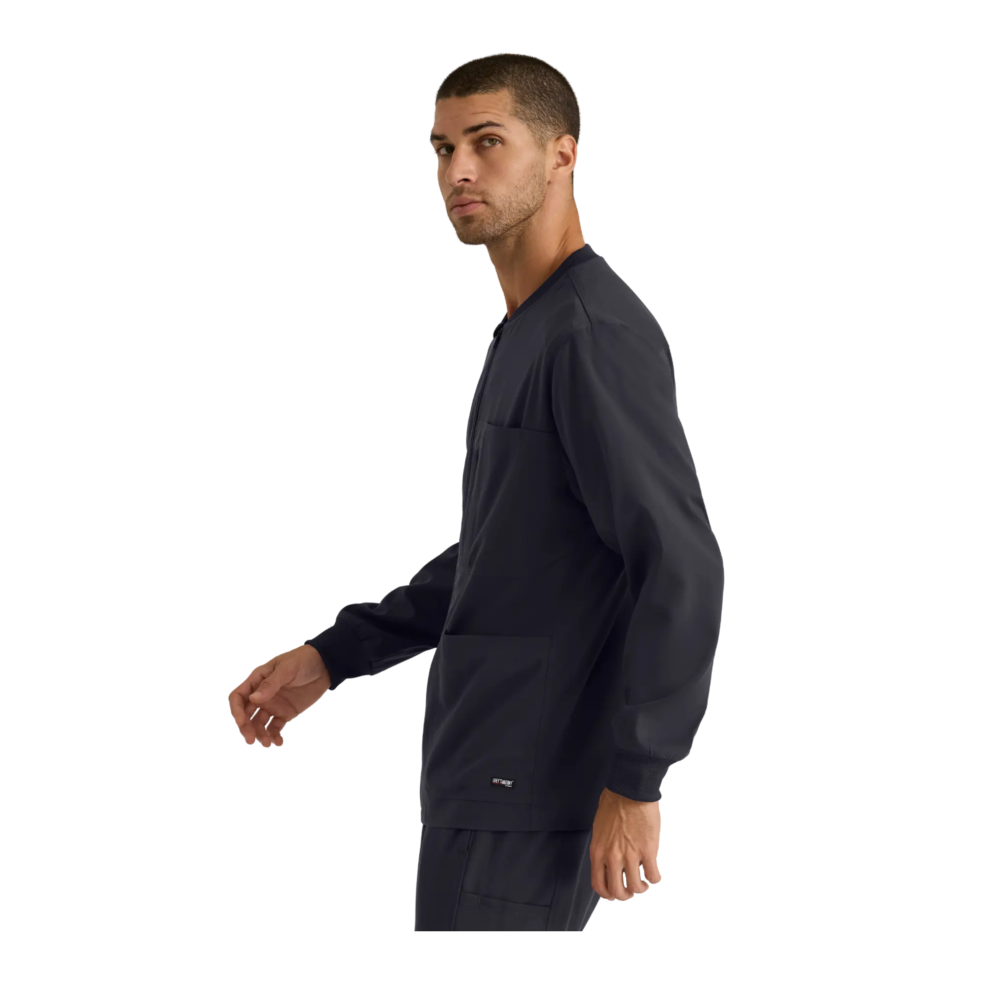Mio - Chaqueta médica con cuello redondo - Hombre - Grey's Anatomy Stretch Grey's Anatomy 