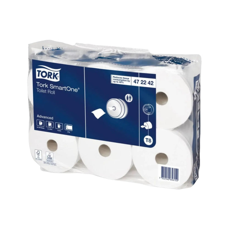 Papier Toilette Tork SmartOne - 6 rouleaux de 1150 formats - TORK Tork 