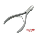 Alicate para clavos - Acero inoxidable - Acabado satinado - Corte recto - Bocas planas y redondeadas - 13 cm - Sam