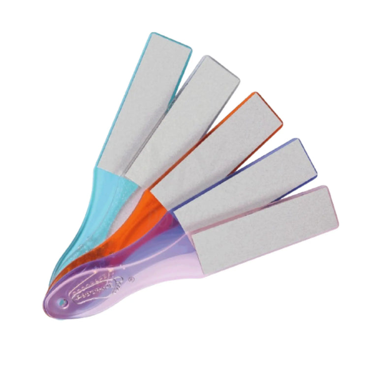 Almohadilla de pedicura - Grano fino y medio - 16 colores disponibles - 27 cm