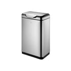 Rectangular stainless steel trash can - MY MEDICAL
