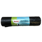 Rollo de 10 bolsas de basura negras - 100 L