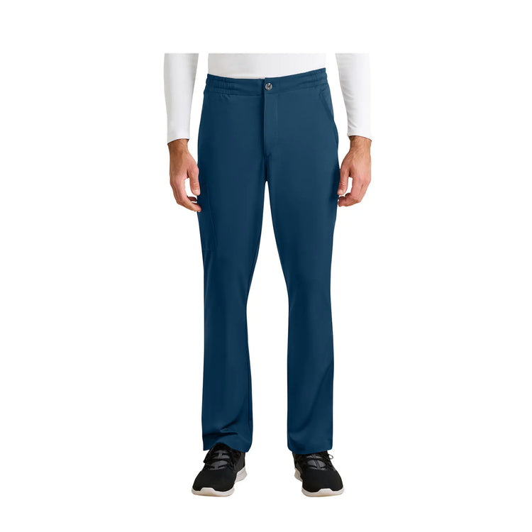 Ryan - Pantalon - Ceinture élastique - Homme - Healing Hands Healing Hands  Bleu Canard / 3XL