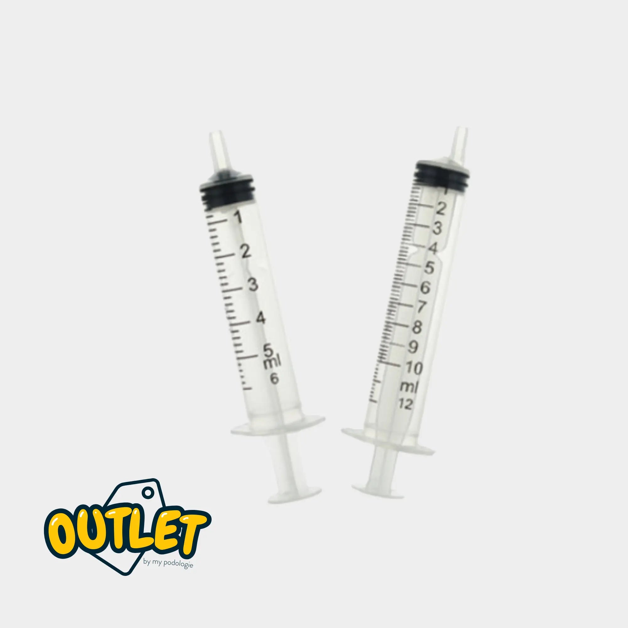 3 Piece Syringes - Different capacities - Luer Lock // Euromédis Clearance Sale 
