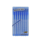 Bolígrafos - azul medio 1 mm - Round Stic - 8 piezas - BIC