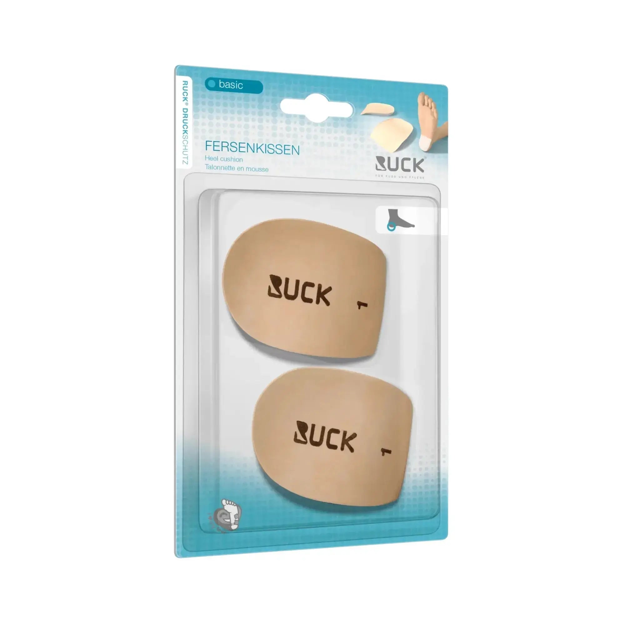 Talonera autoadhesiva - Protector calmante para el talón - Ruck Ruck 