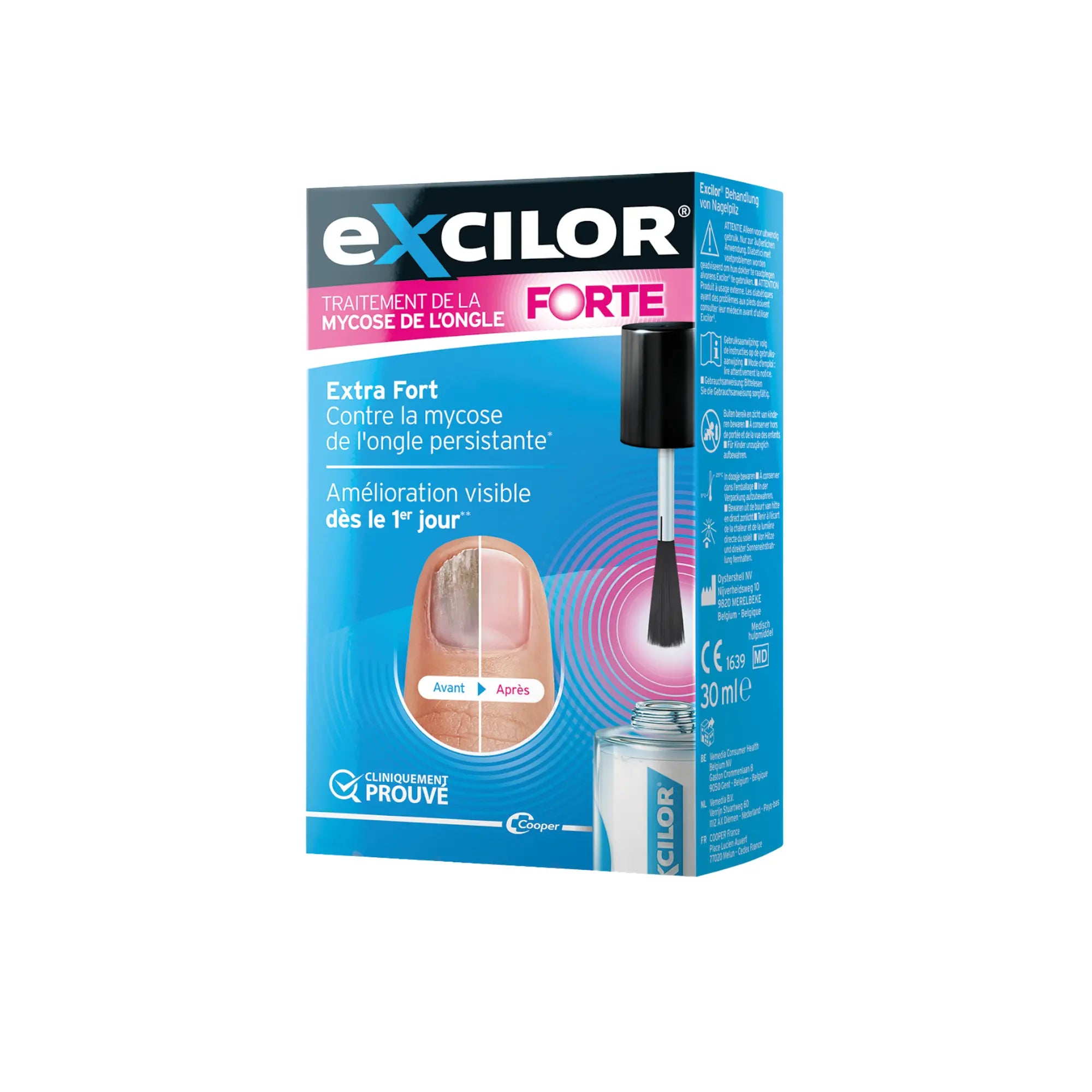 Traitement de la mycose de l'ongle Extra fort- 30ml - Excilor Forte Excilor 